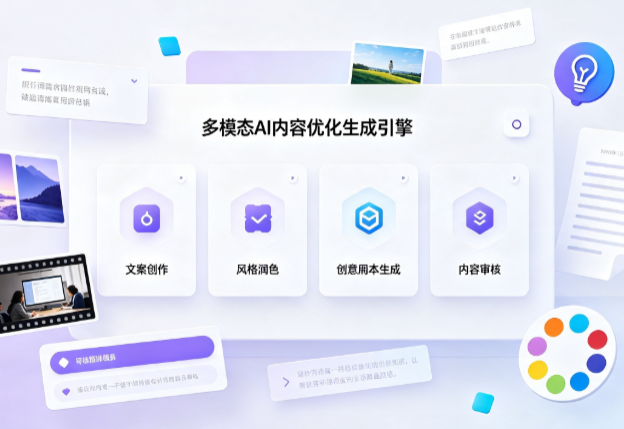 舒兰市AI智能内容优化创新 多模态生成技术丰富数字内容创作生态