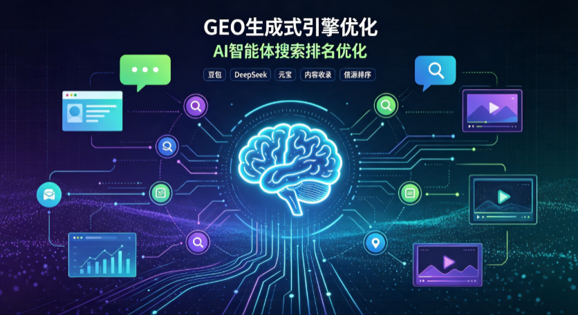 舒兰市GEO 浪潮来袭：生成式引擎优化崛起，创作者争抢豆包、DeepSeek、元宝智能体流量入口